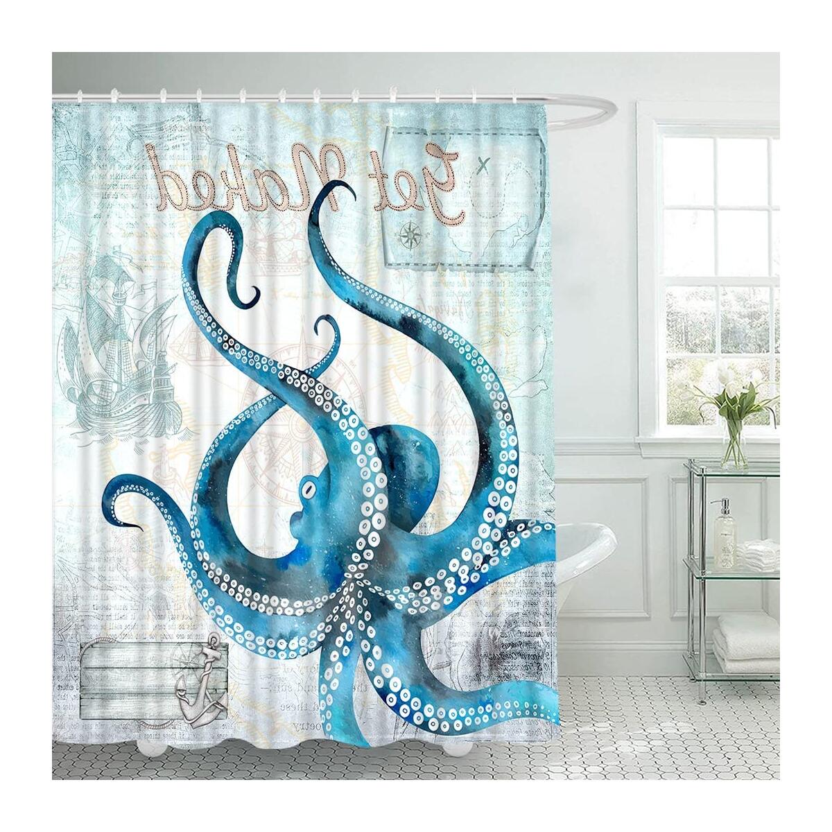 Octopus Shower Curtain Coupons - RebateKey