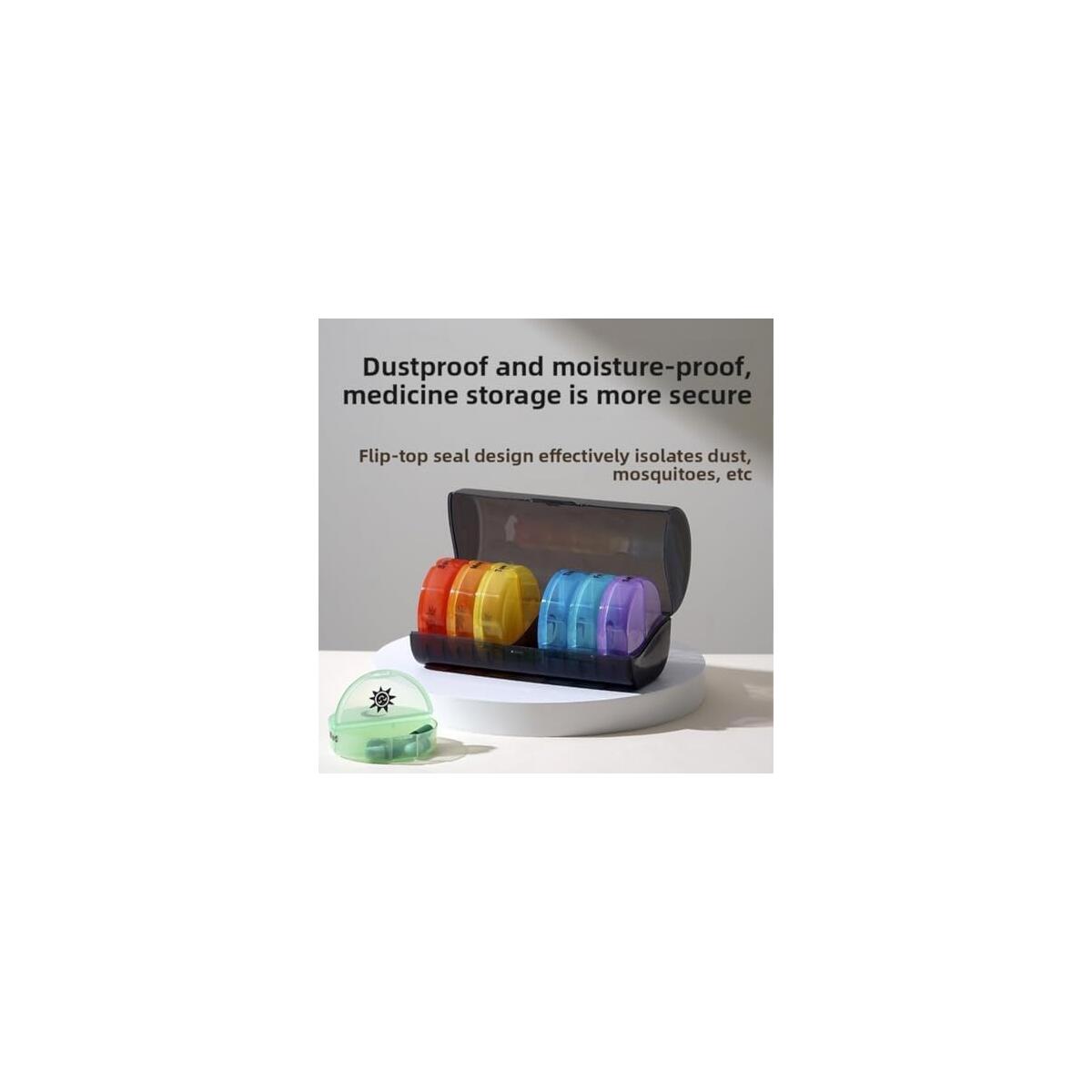 Day Pill Organizer Compartments Coupon - RebateKey