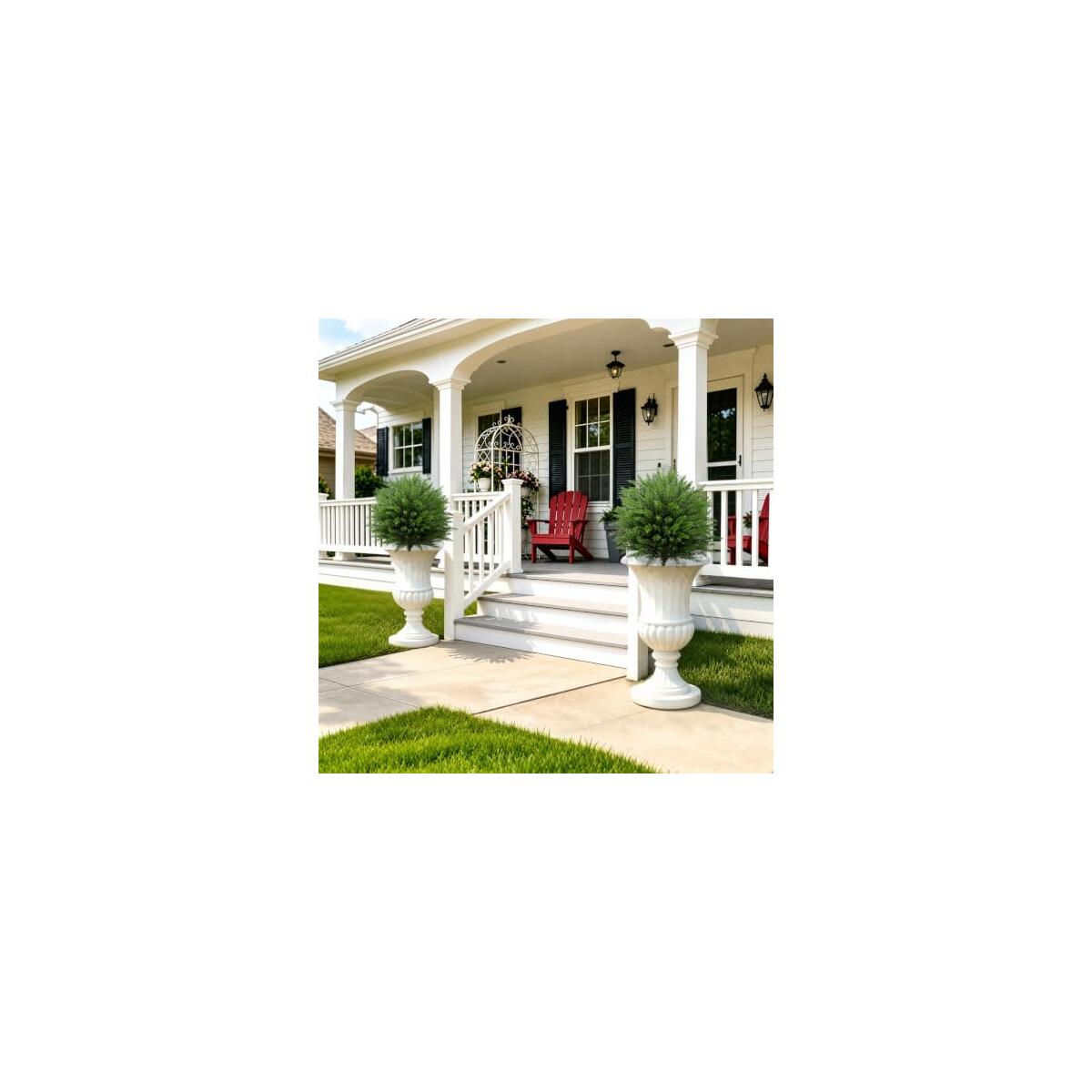 2 Pack 23 7 Artificial Boxwood Topiary Ball Trees Promo Codes - RebateKey