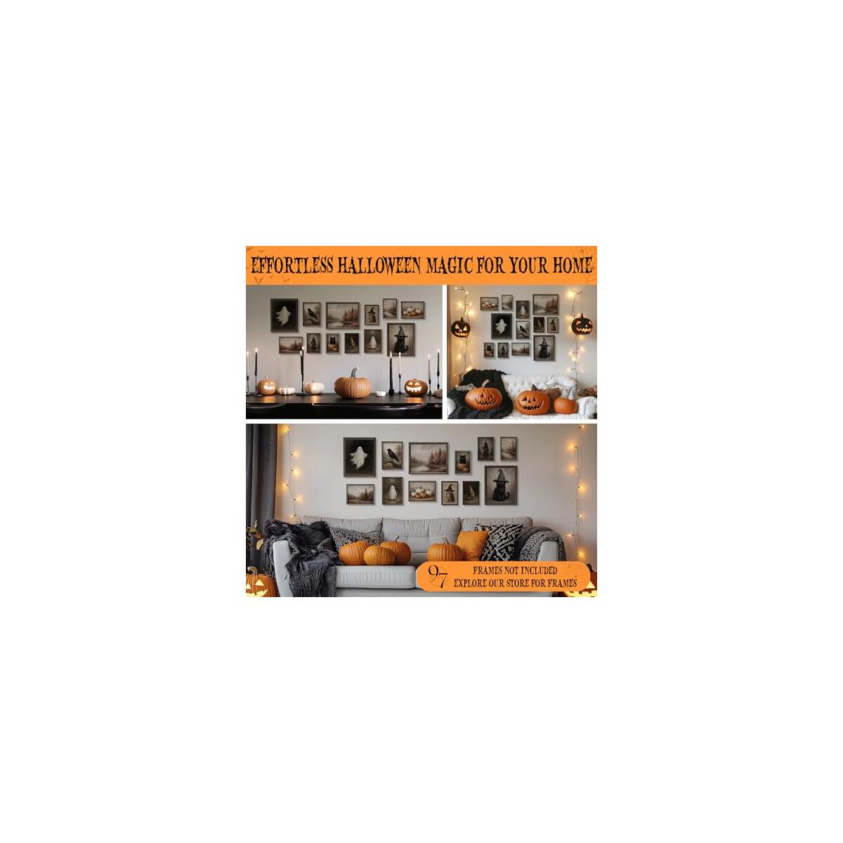 97 Decor Vintage Halloween Wall Art Prints Ghost Coupons - RebateKey