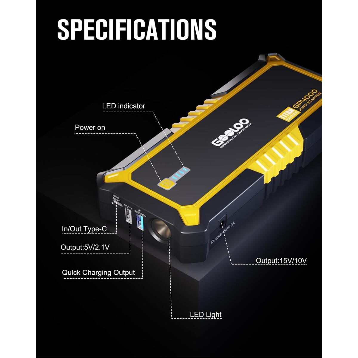 Gooloo Gp4000 Jump Deal - RebateKey