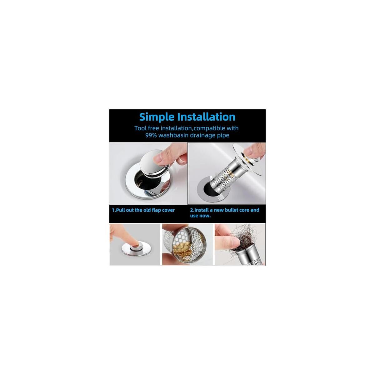 Bathroom Sink Drain Strainer Promo Codes - RebateKey