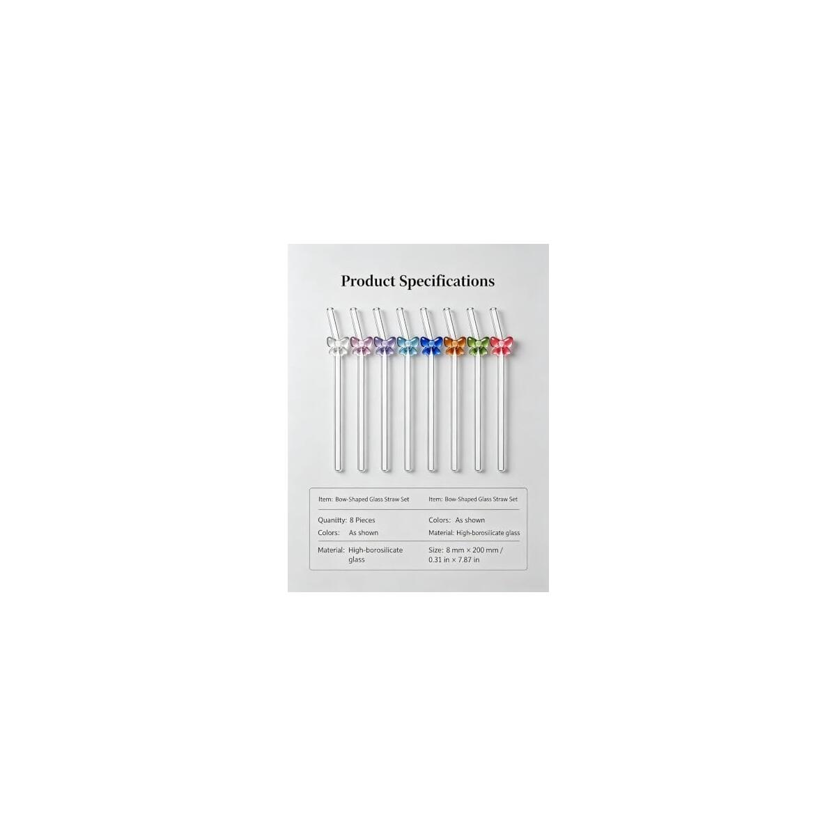 8 Pcs Bowknot Glass Coupons - RebateKey