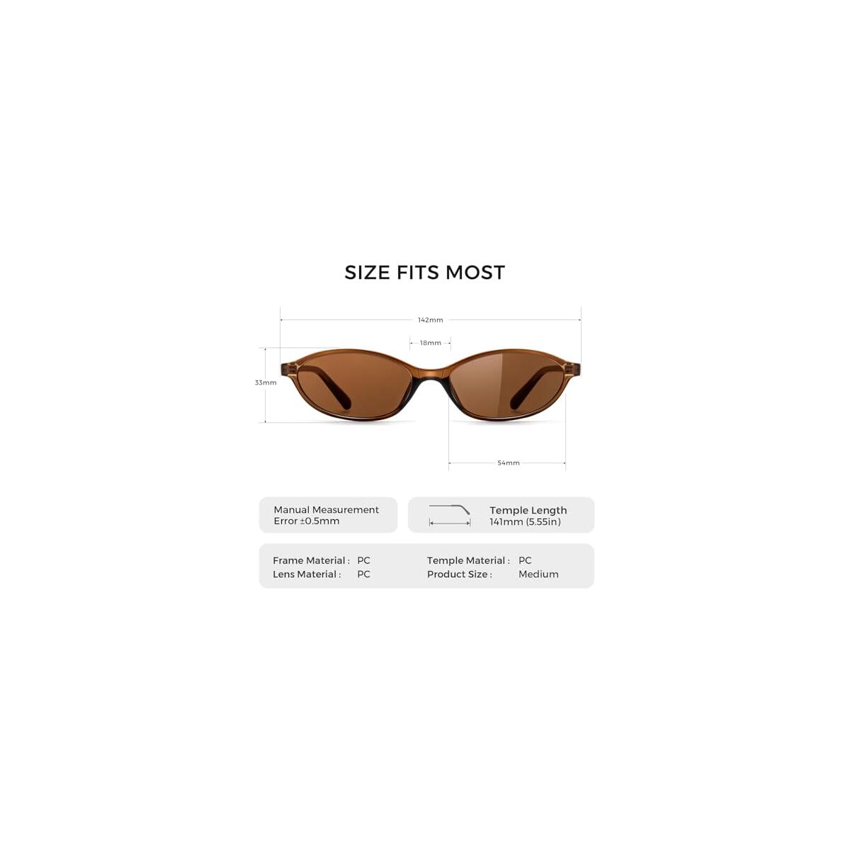 Omens Retro Oval Sunglasses Chic Deal - RebateKey