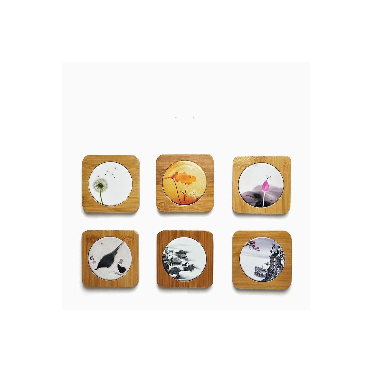 Square Bamboo Cup Coasters Deals - RebateKey