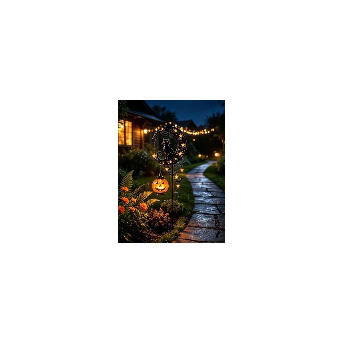 Solar Halloween Black Cat Coupon - RebateKey