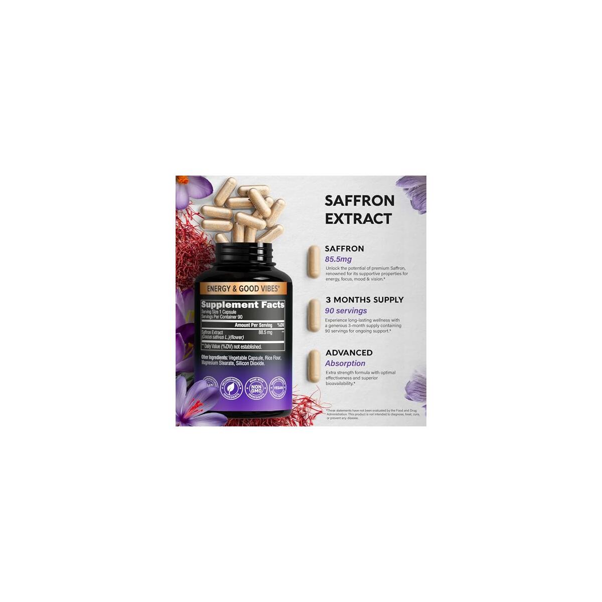 Natural Saffron Supplements Coupon - RebateKey