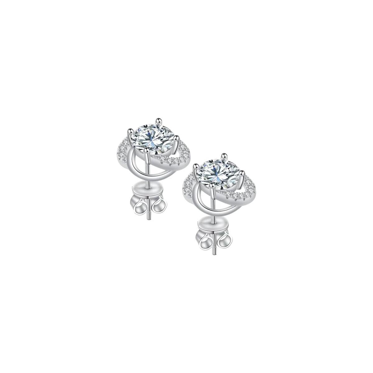Moissanite Stud Earrings 8 Deals - RebateKey