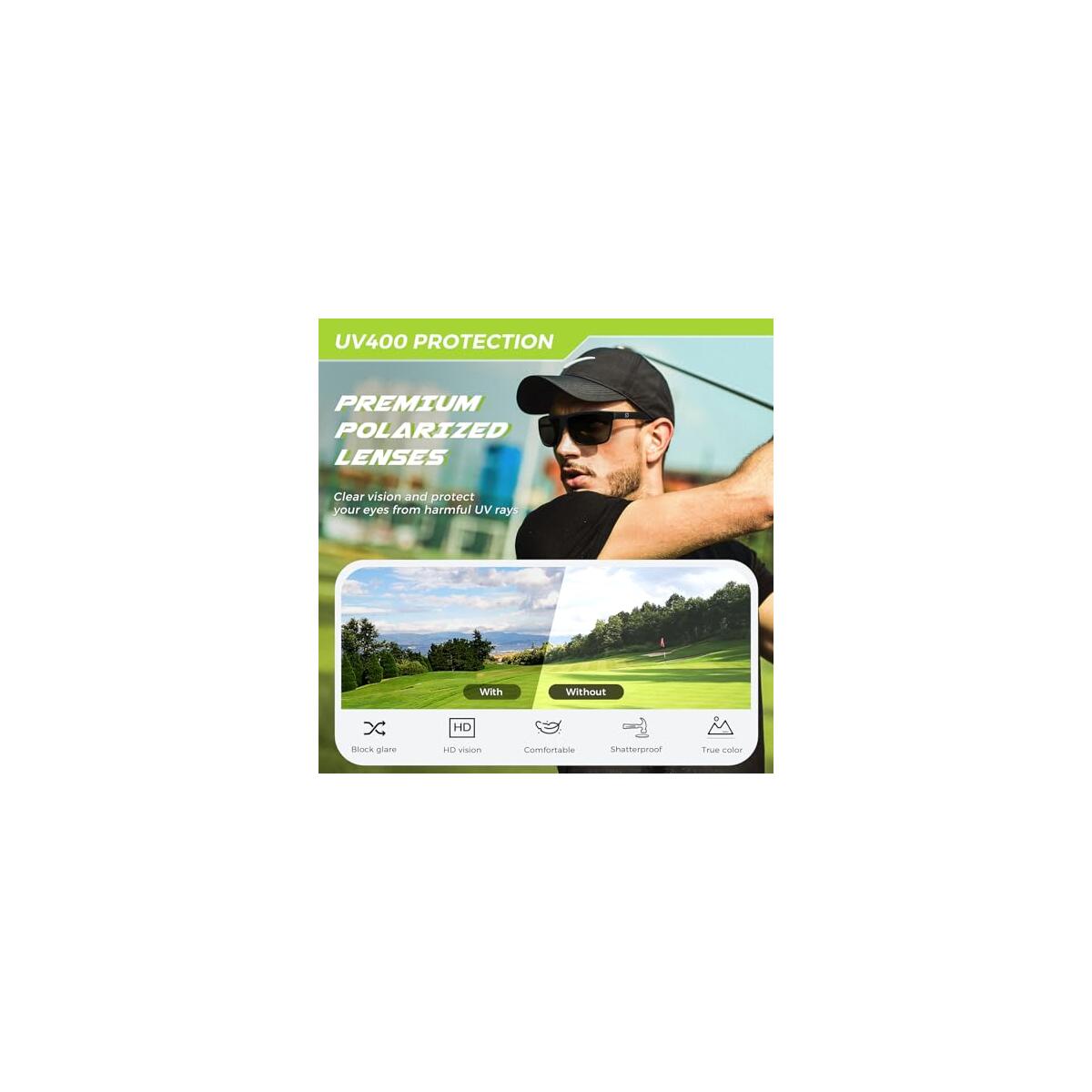 Square Polarized Sunglasses Men Deals - RebateKey