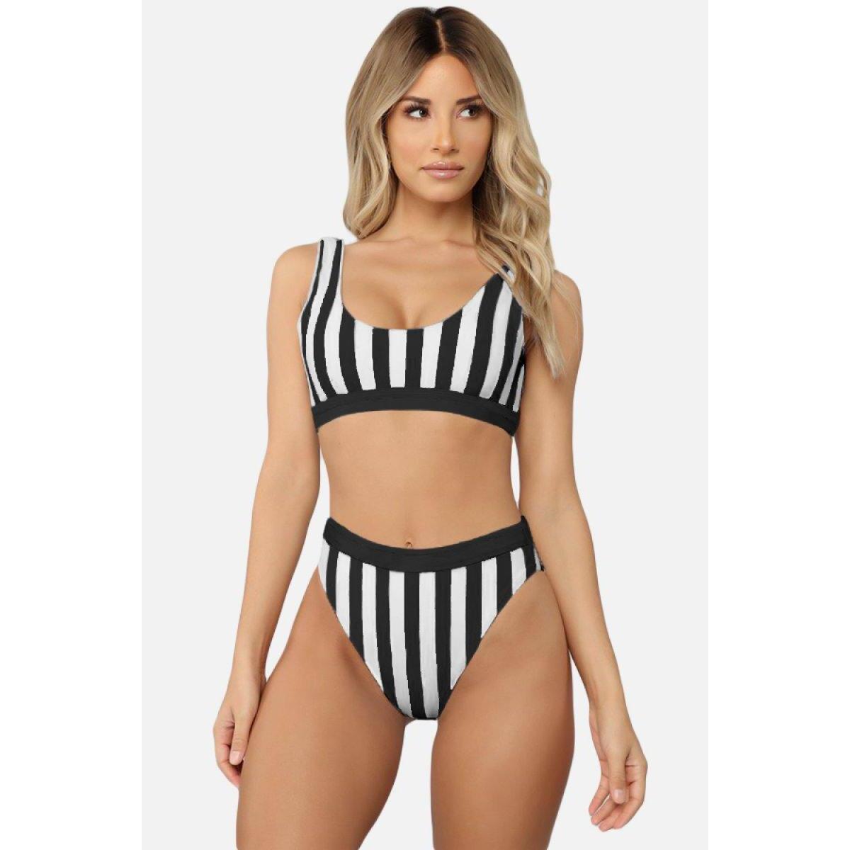 Striped Tank High Waist Promo Codes - RebateKey