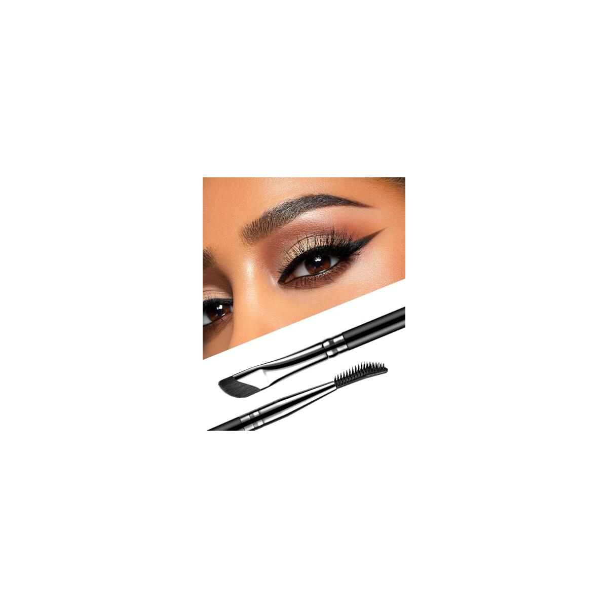 Dual Ended Precision Eyebrow Brush And Comb Coupon - RebateKey