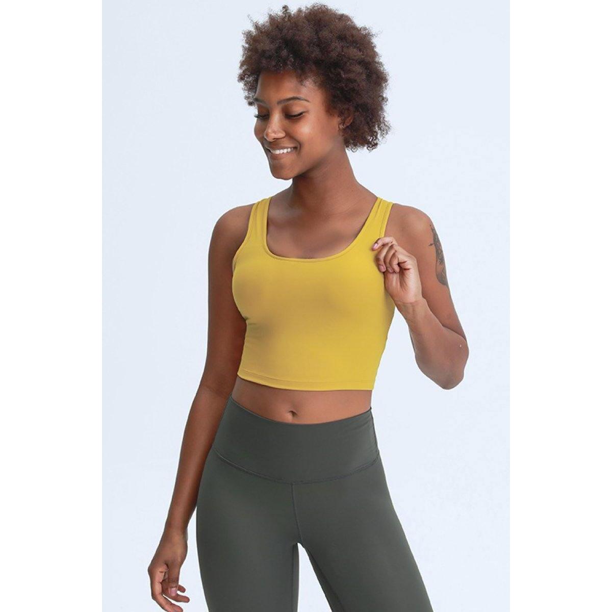 Scoop Neck Yoga Tank Promo Codes - RebateKey