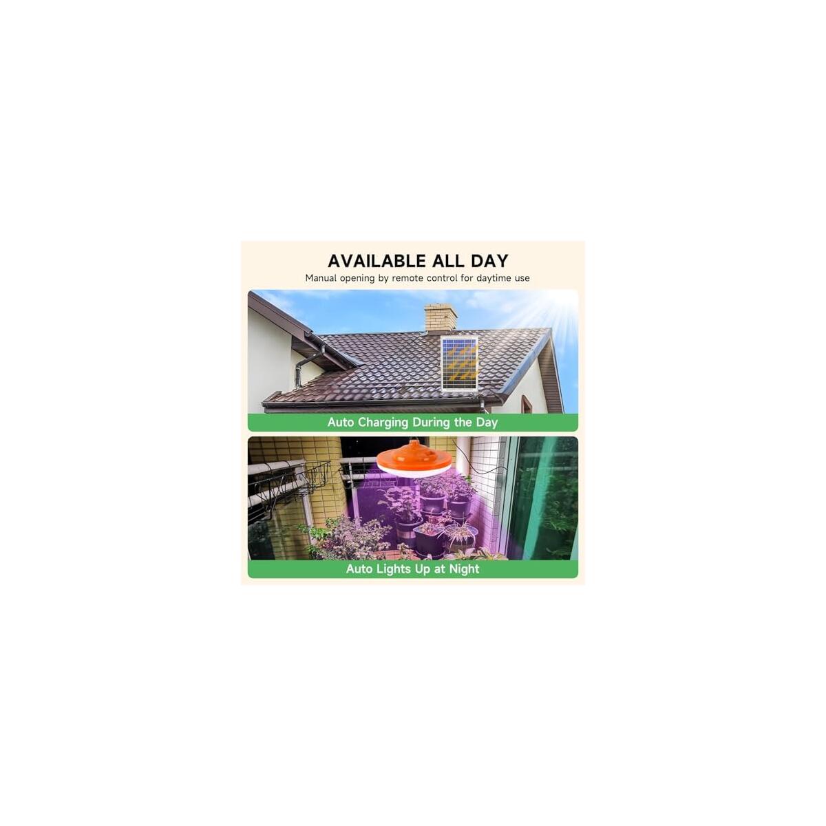 8 Solar Grow Light For Indoor Outdoor Coupons - RebateKey