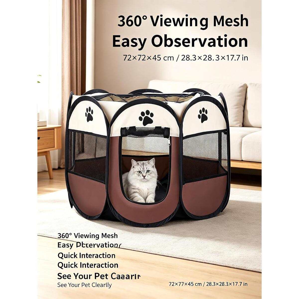 Foldable Pet Playpen Coupon - RebateKey