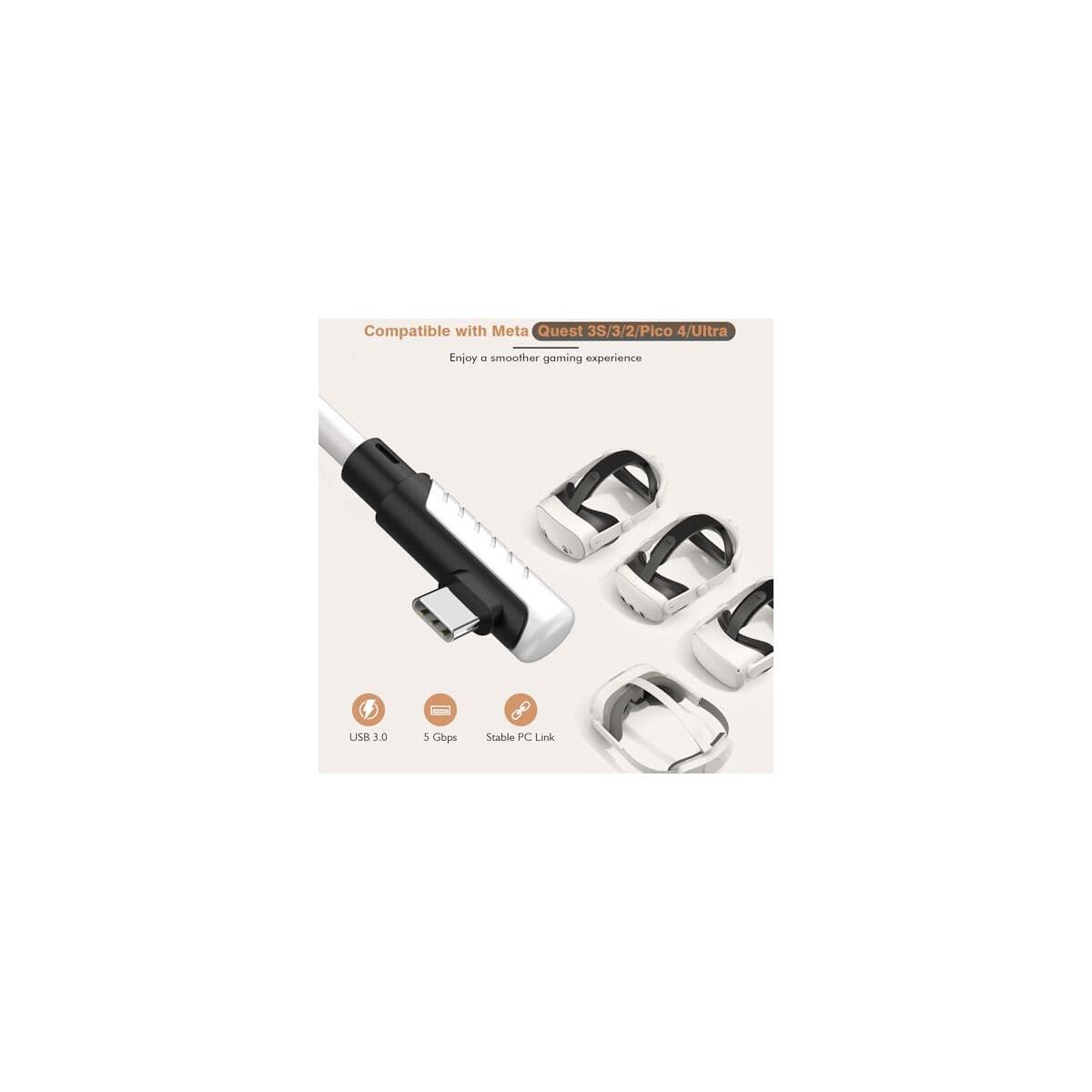 16ft Vr Link Cable For Quest 3s Coupons - RebateKey