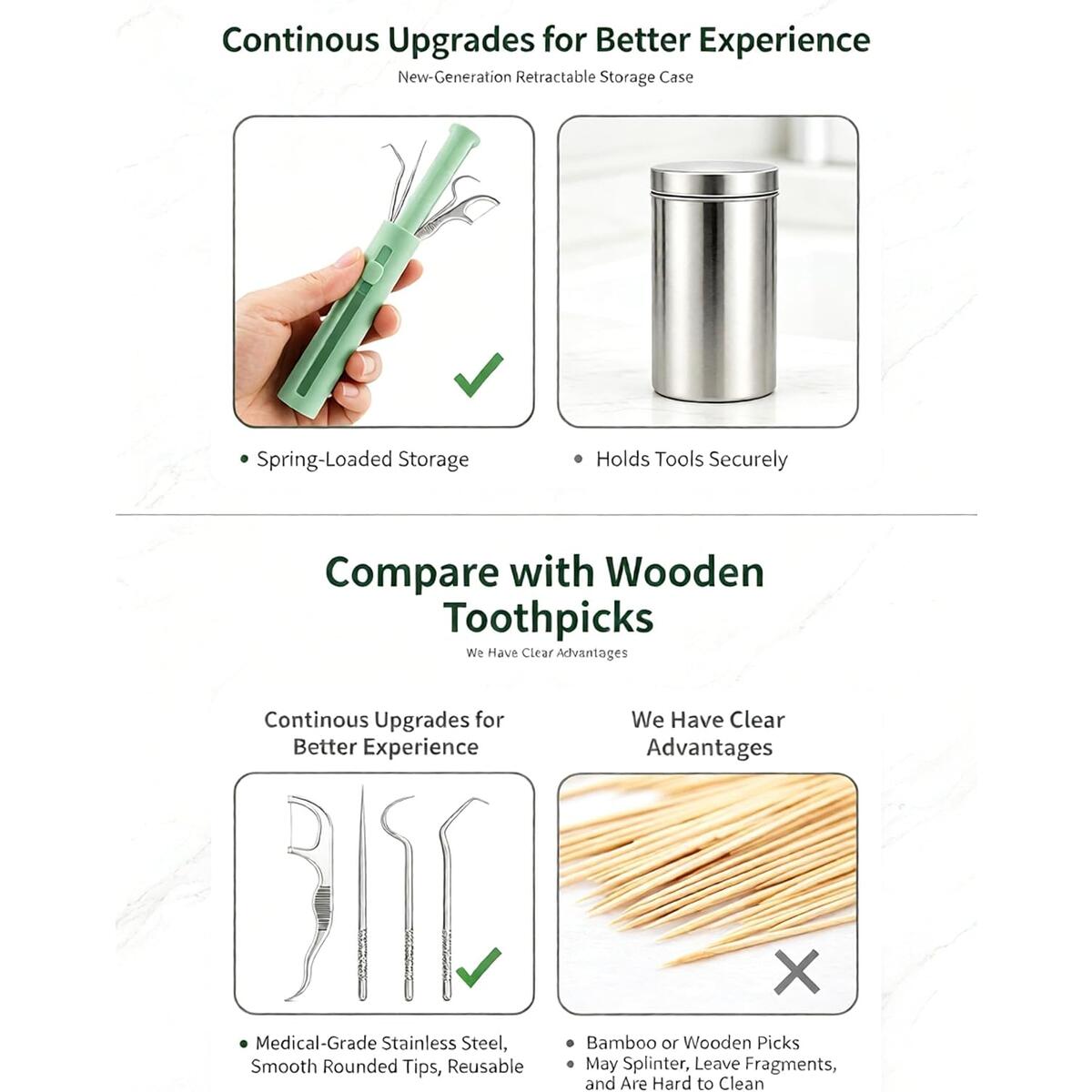 Stainless Steel Toothpick 2 Promo Code - RebateKey