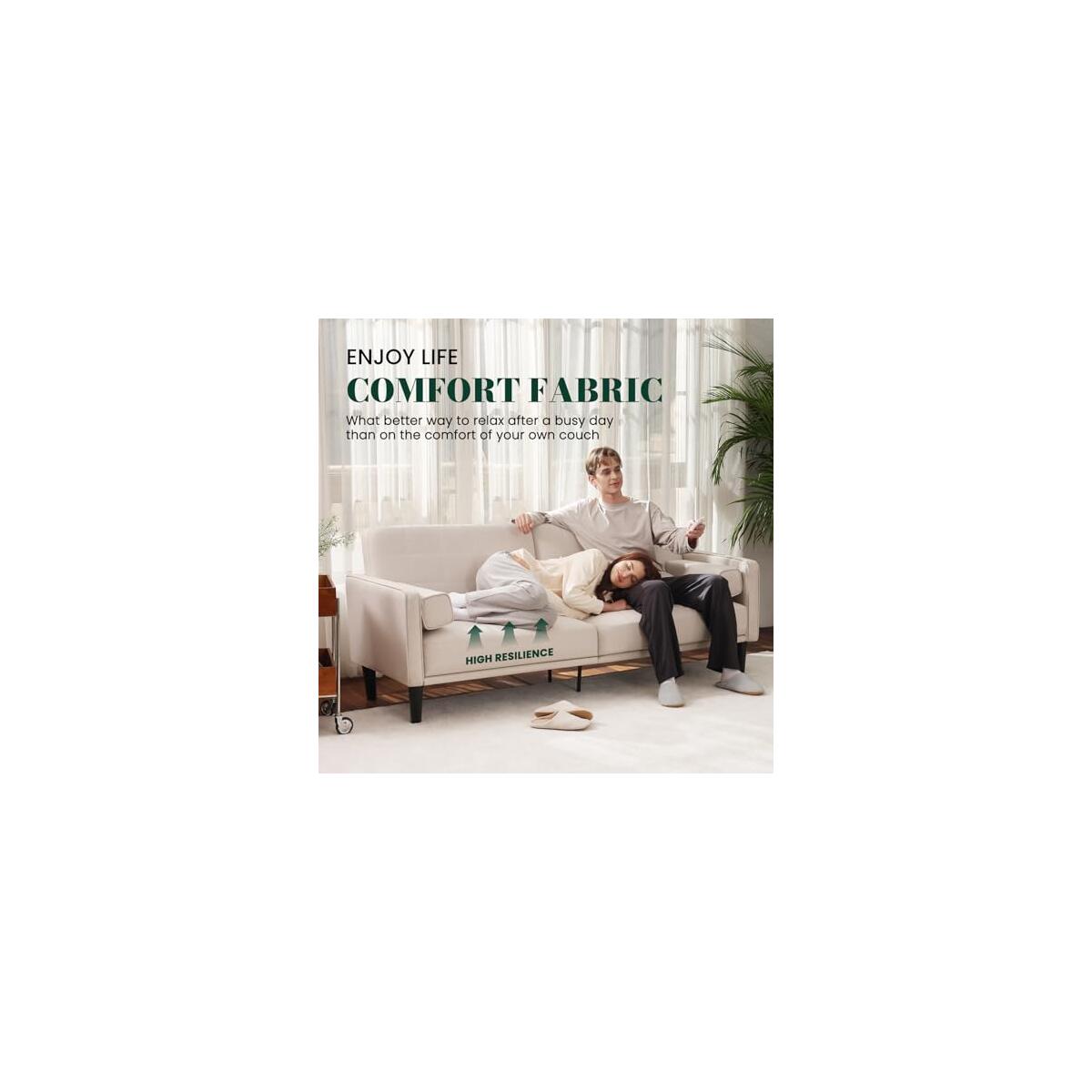 70 Beige Comfy Loveseat Sofa Promo Codes - RebateKey