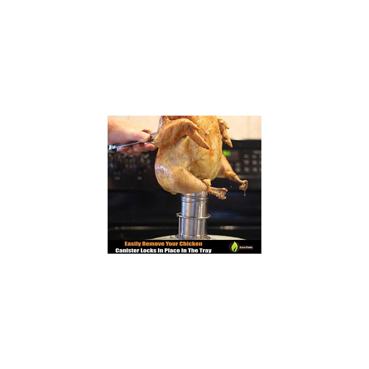 Pulled Pork Shredder Rakes Beer Can Chicken Roaster Rack Includes 4 Vegetabl1 Promo Codes - RebateKey