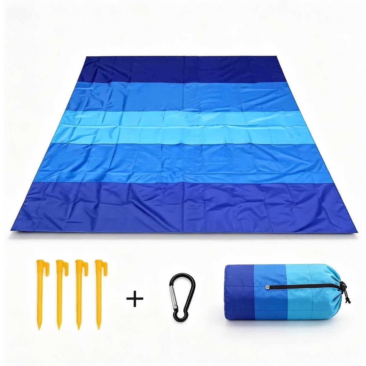Oversized Sand Proof Waterproof Beach Blanket 108 x 79 inches