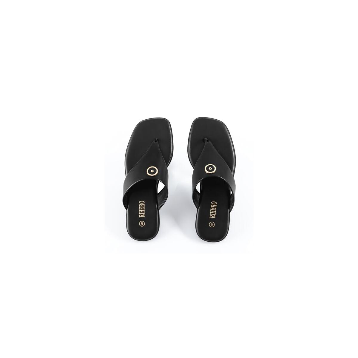 Womens Flip Flops Square Toe Thong Flat Sandals Deal - RebateKey