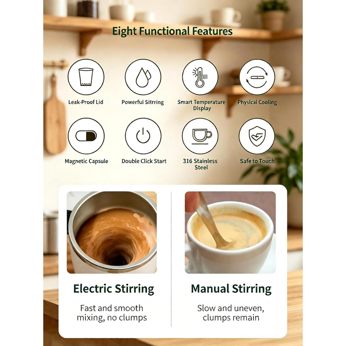 Automatic Magnetic Self Stirring Mug Promo Codes - RebateKey