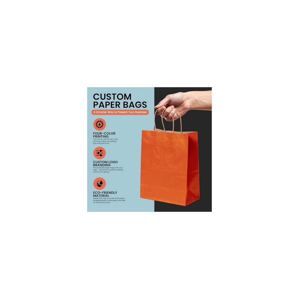 Custom Printed Kraft Paper Bags For Small Business Promo Code - RebateKey