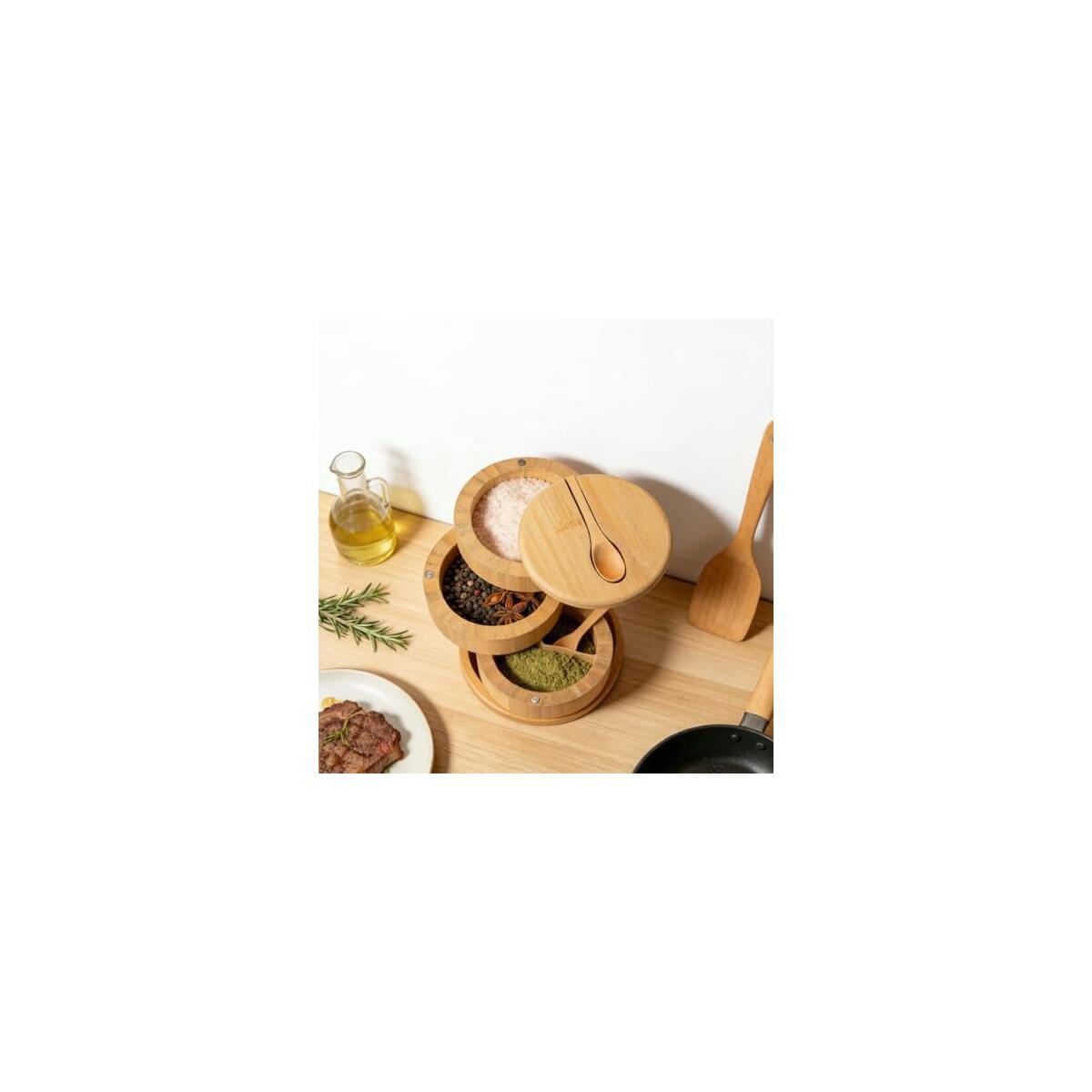Bamboo Salt Container Deal - RebateKey