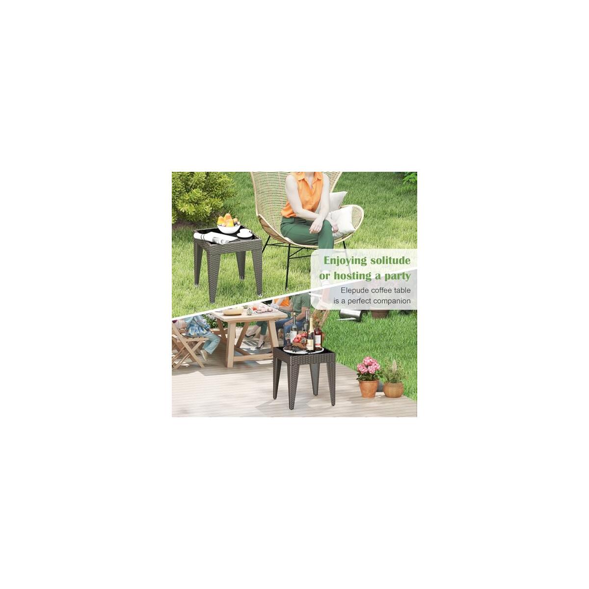 Outdoor Side Table 2 Deal - RebateKey