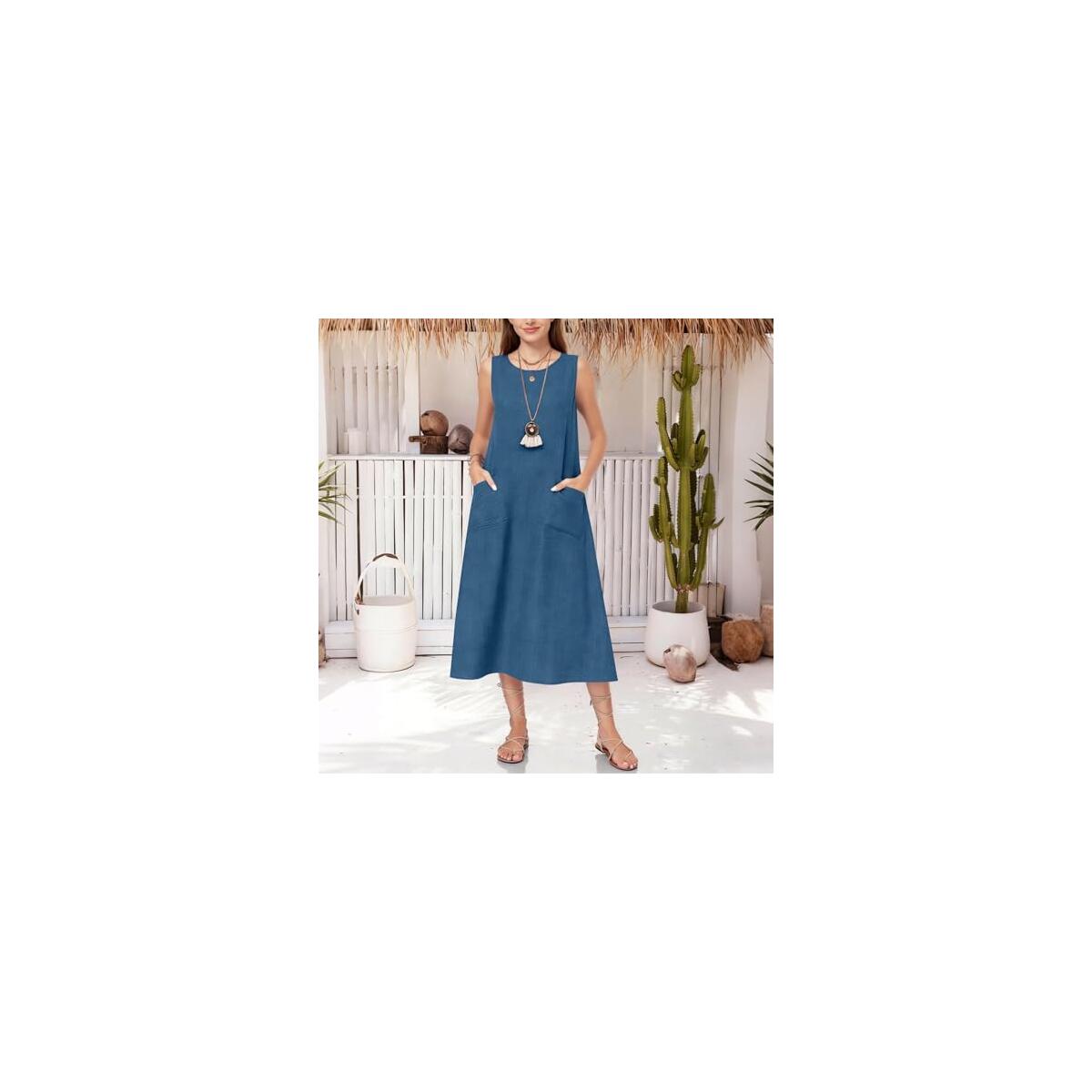 Linen Dress Women Coupons - RebateKey