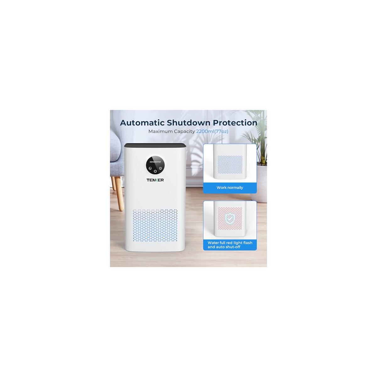 Tenker Dehumidifier For Home Coupon - RebateKey