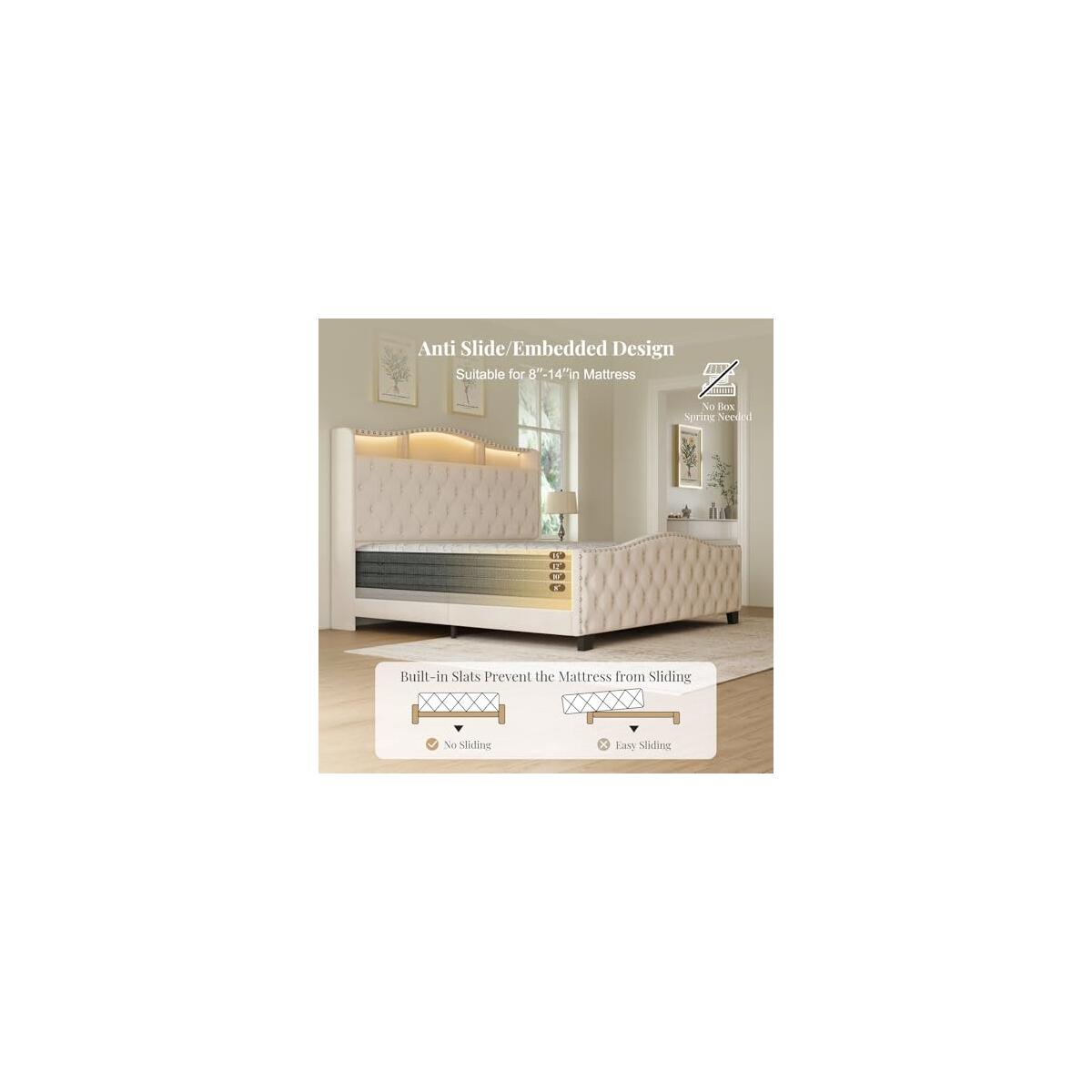 King Size Bed Frame And Headboard Coupon - RebateKey