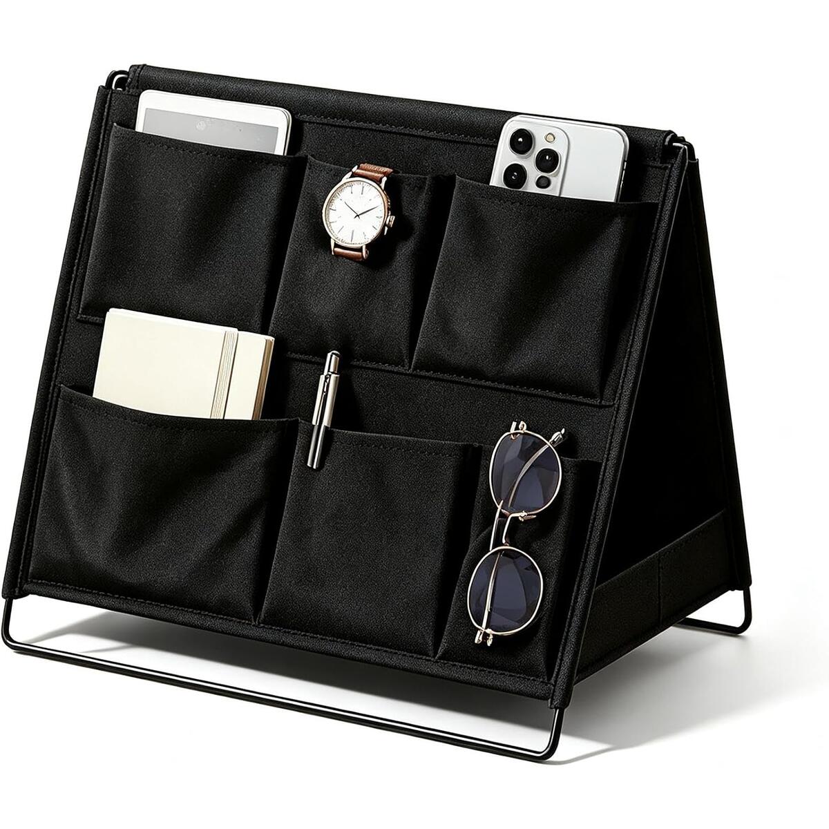 Foldable Desktop Storage Organizer with Multi-Pocket