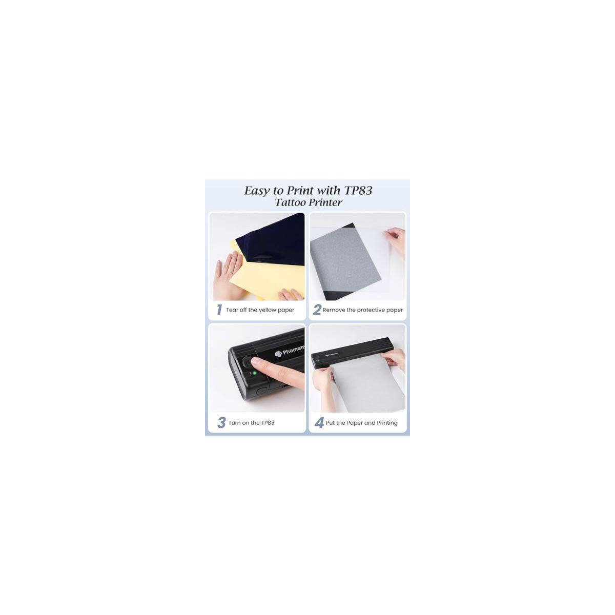 Phomemo Sheets Tattoo Transfer Promo Codes - RebateKey