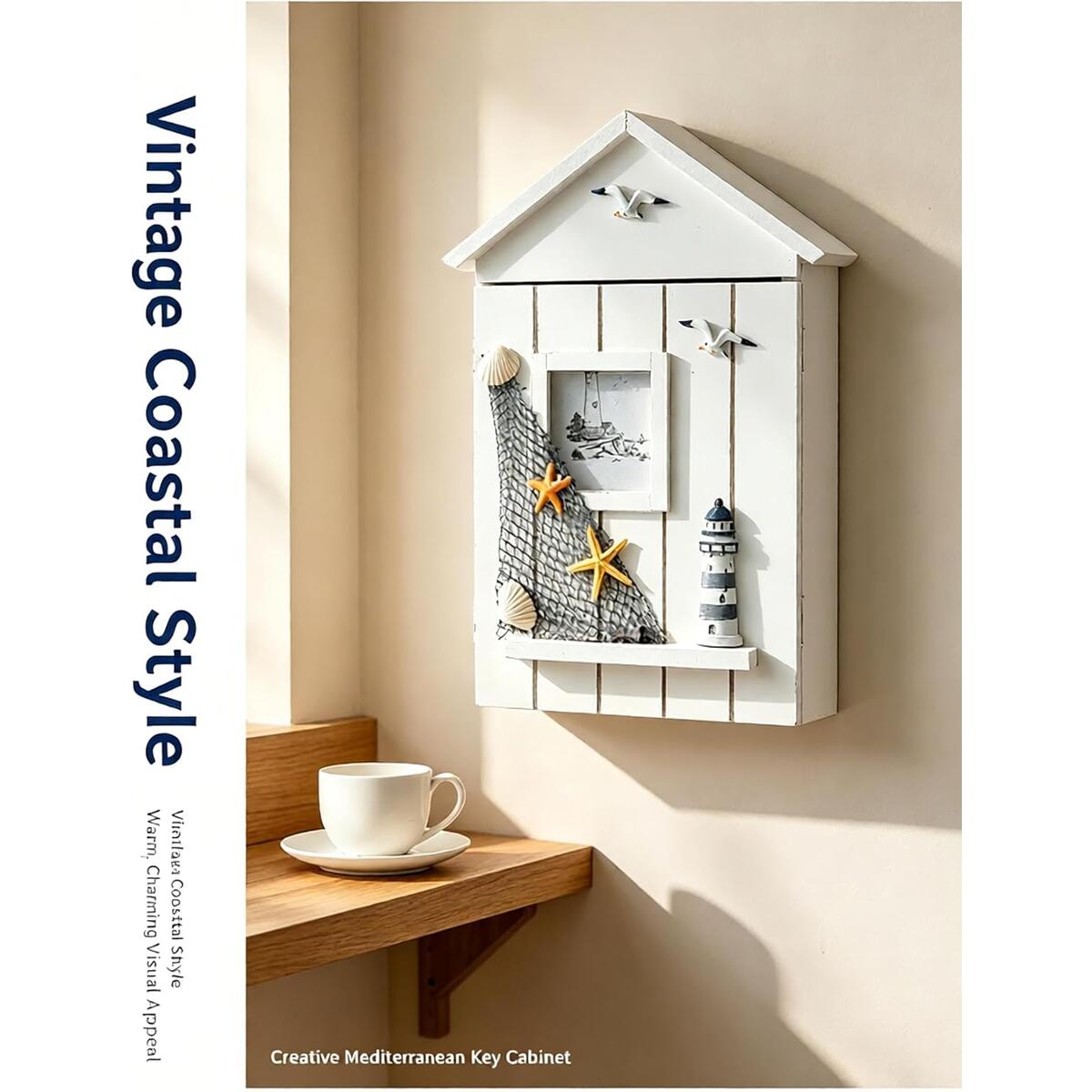 Wooden House Shaped Wall Mounted Key Coupon - RebateKey