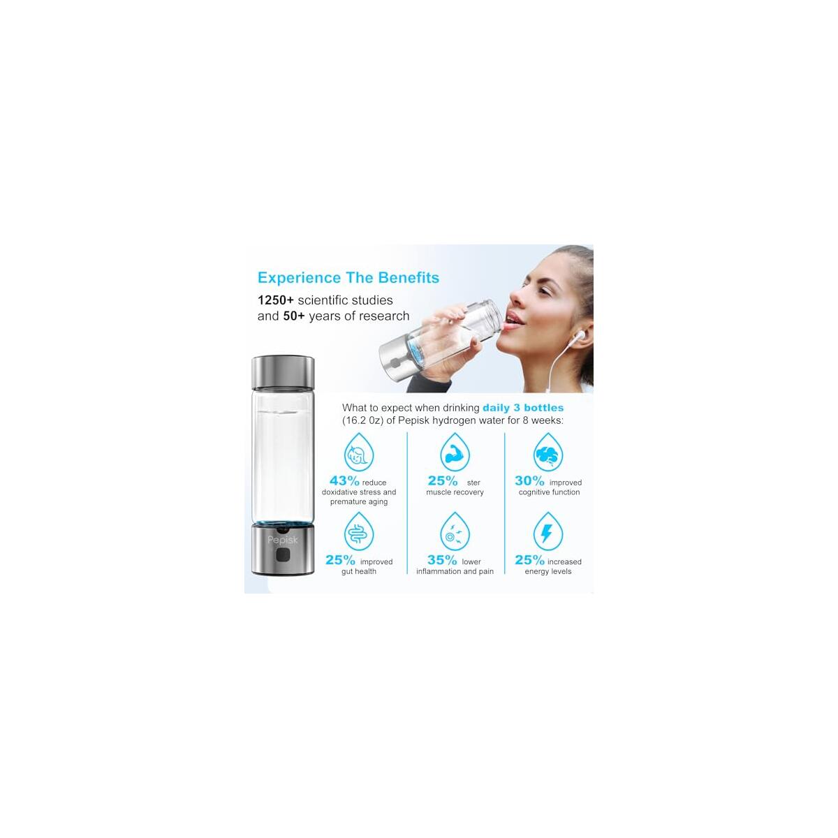 New Hydrogen Water Generator Bottles 1 Deal - RebateKey