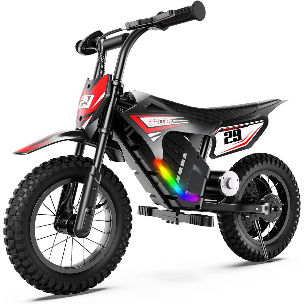 Electric Dirt Bike for Kids Ages 3-8, 150W Motor 10 MPH Speed,14.4V Battery