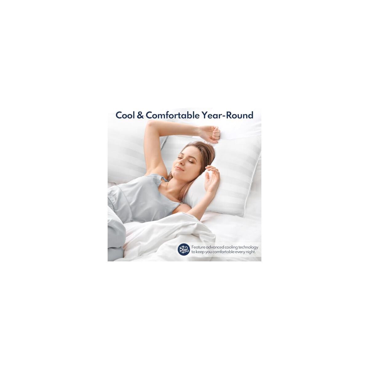 Dioris Pillows Queen Size Set Of 2 Promo Code - RebateKey
