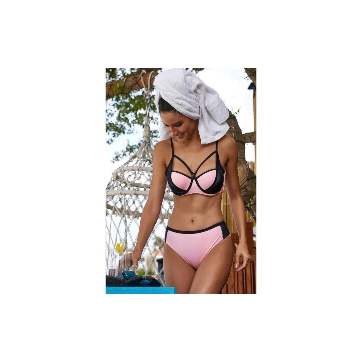 Color Block Strappy Bikini Promo Codes - RebateKey