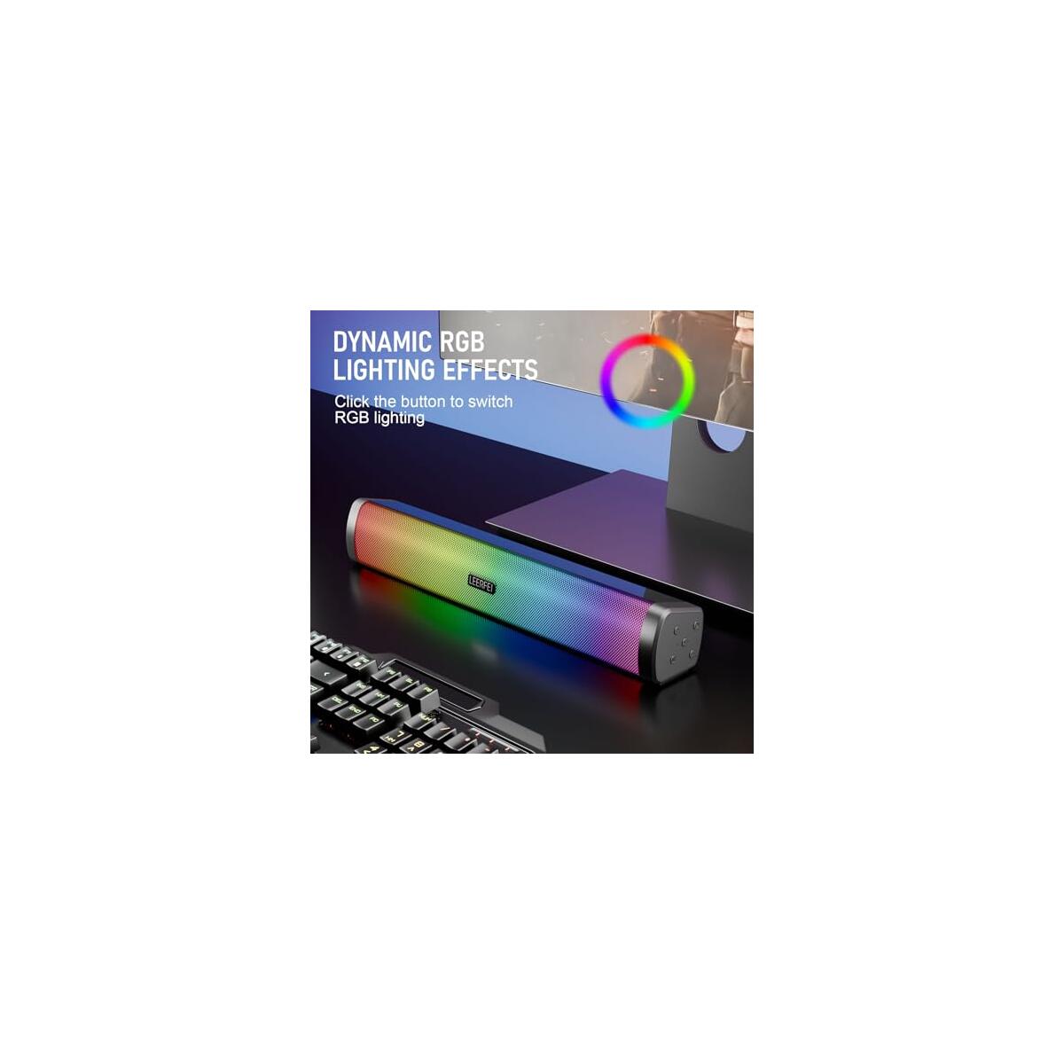 Wireless Bluetooth Sound Bar With Colorful Flash Promo Code - RebateKey