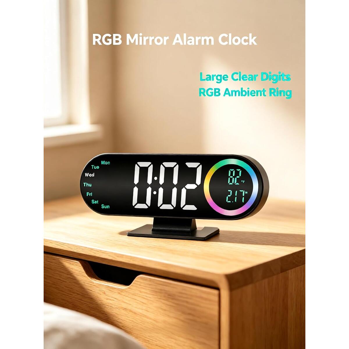 Rgb Led Mirror Digital Promo Code - RebateKey