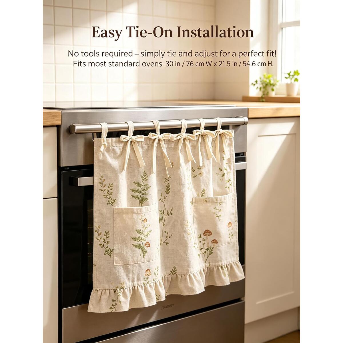Oven Skirt Curtain With Coupons - RebateKey