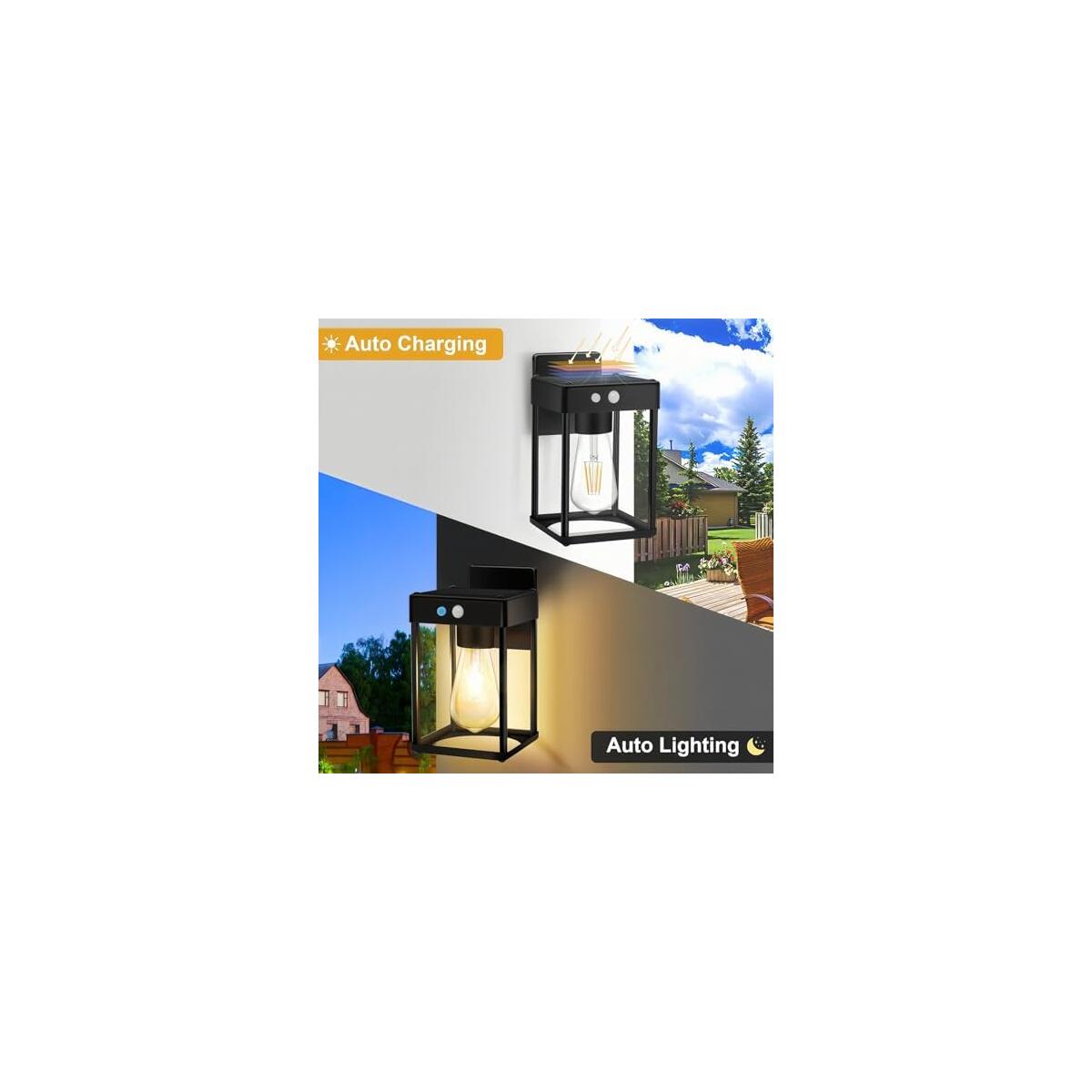 Metal Solar Wall Lights 1 Promo Code - RebateKey