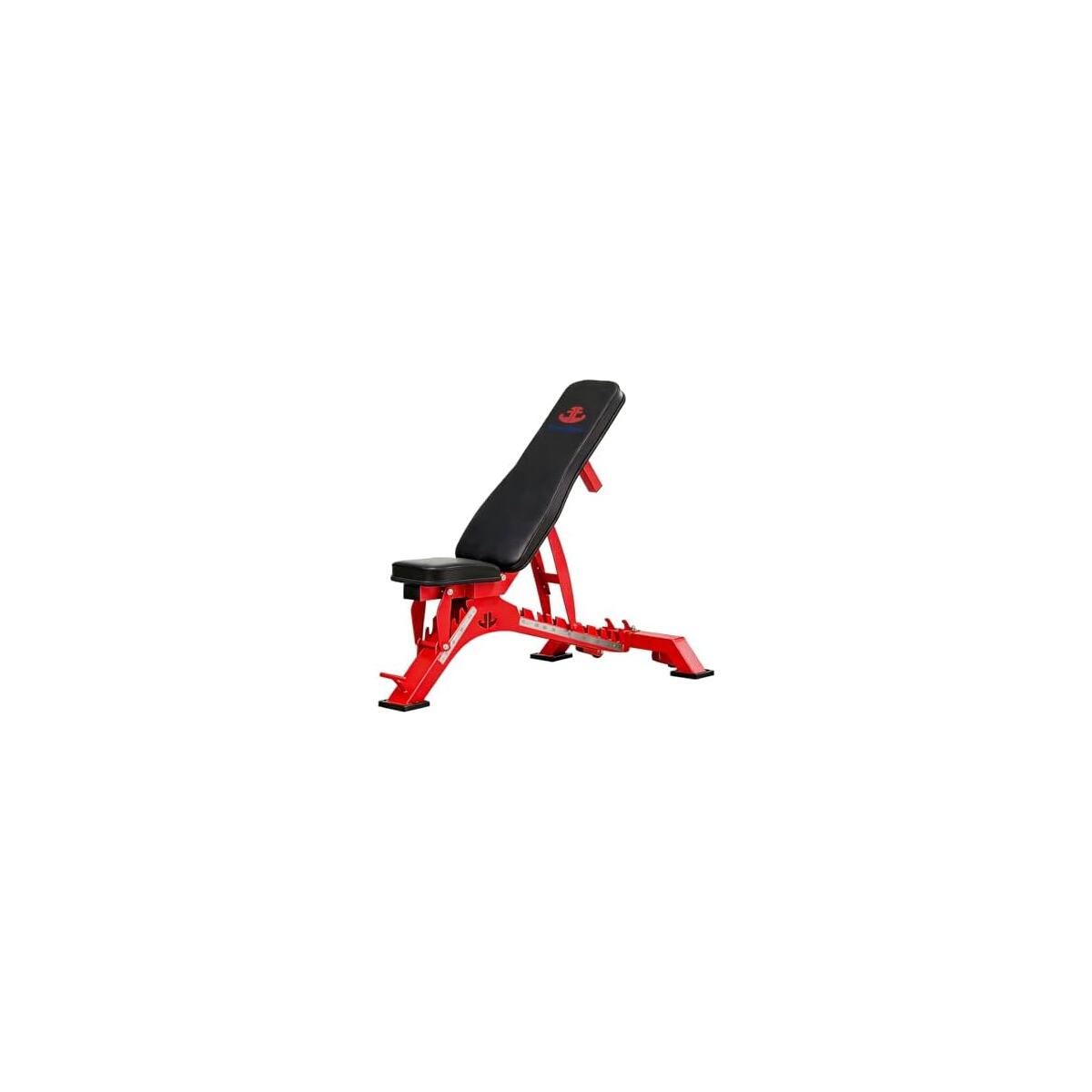 Adjustable Weight Bench, 1300LBS Heavy Duty Workout Bench for Home Gym, 40 Adjustable Positions Flat/Incline/Decline, Foldable for Garage or Home Gym