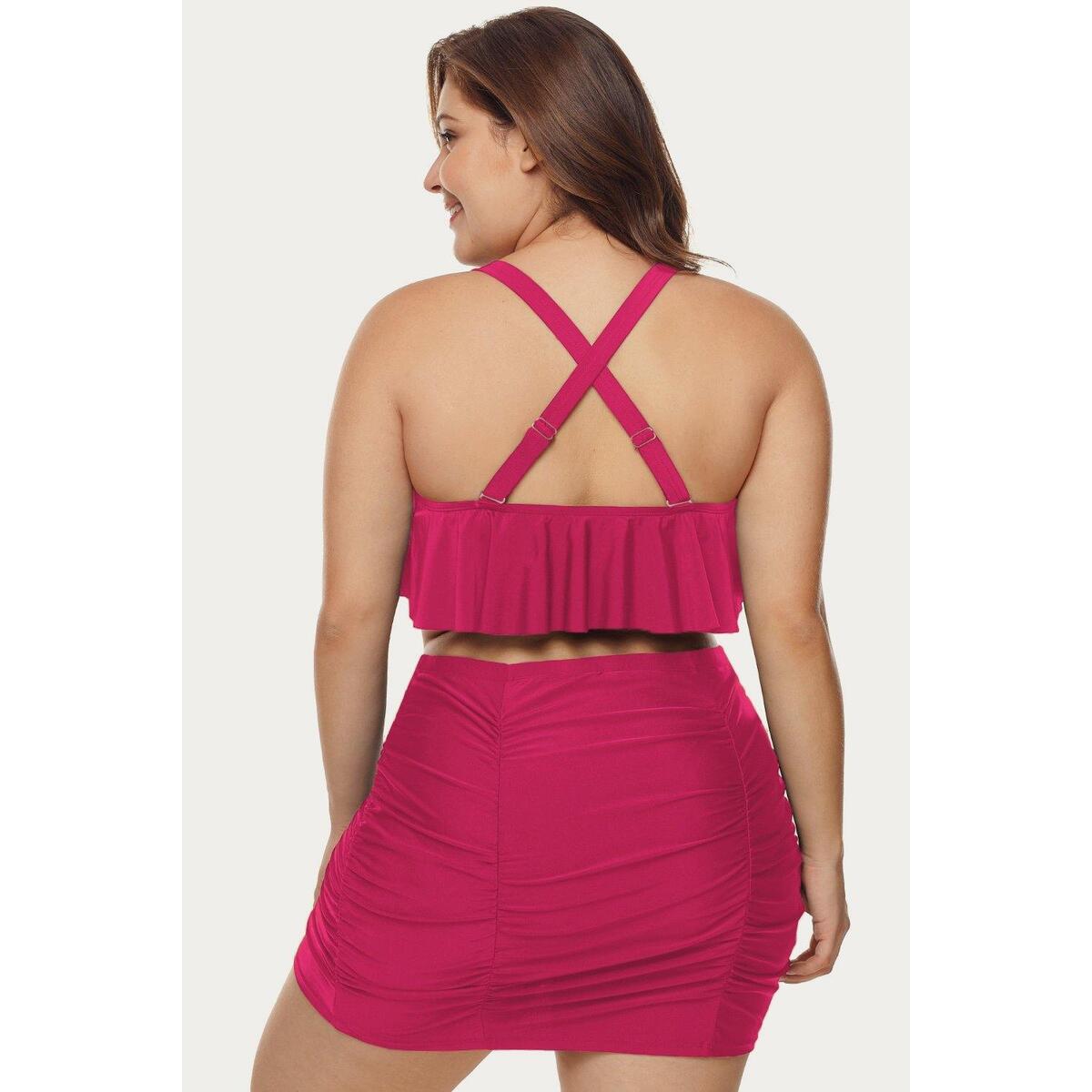 Strappy Ruffle Plus Size Promo Codes - RebateKey