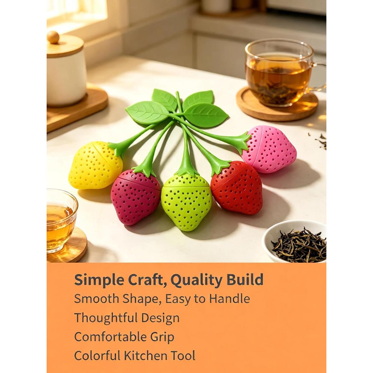 Strawberry Silicone Tea Promo Code - RebateKey