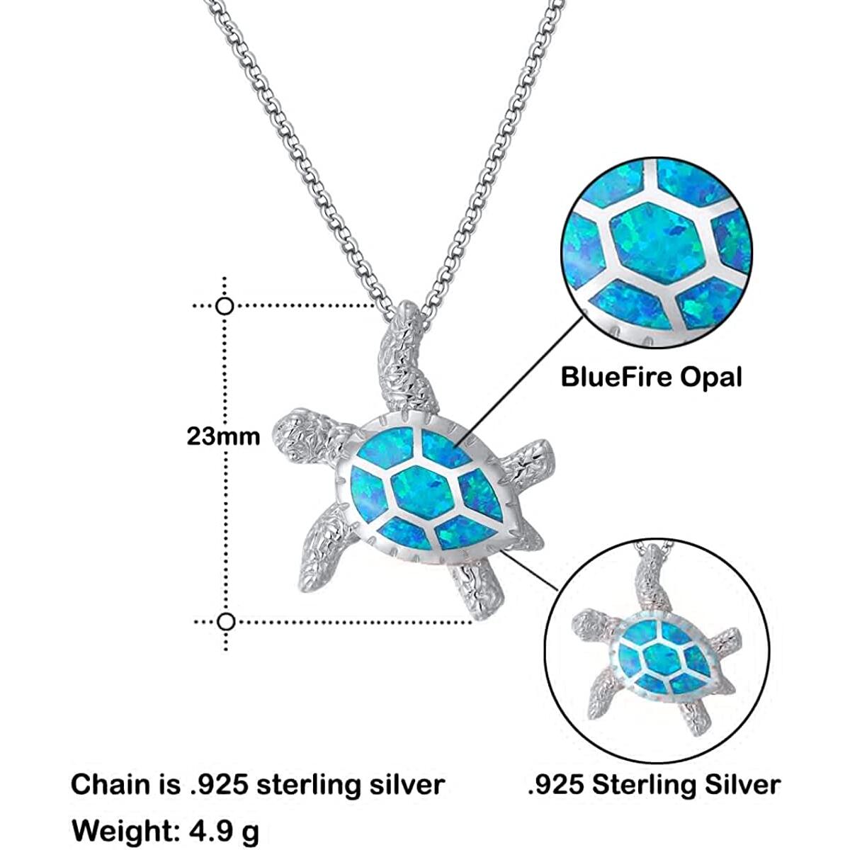 Opal Spirit Turtle Necklace Deal - RebateKey