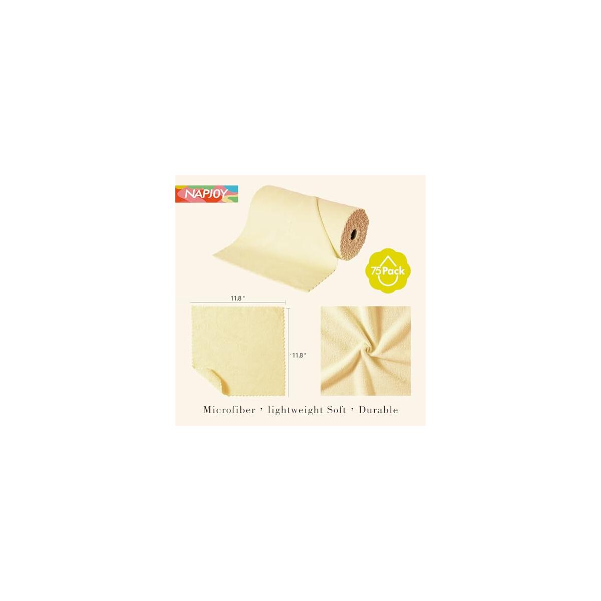 Napjoy Microfiber Cleaning Cloth Deals - RebateKey