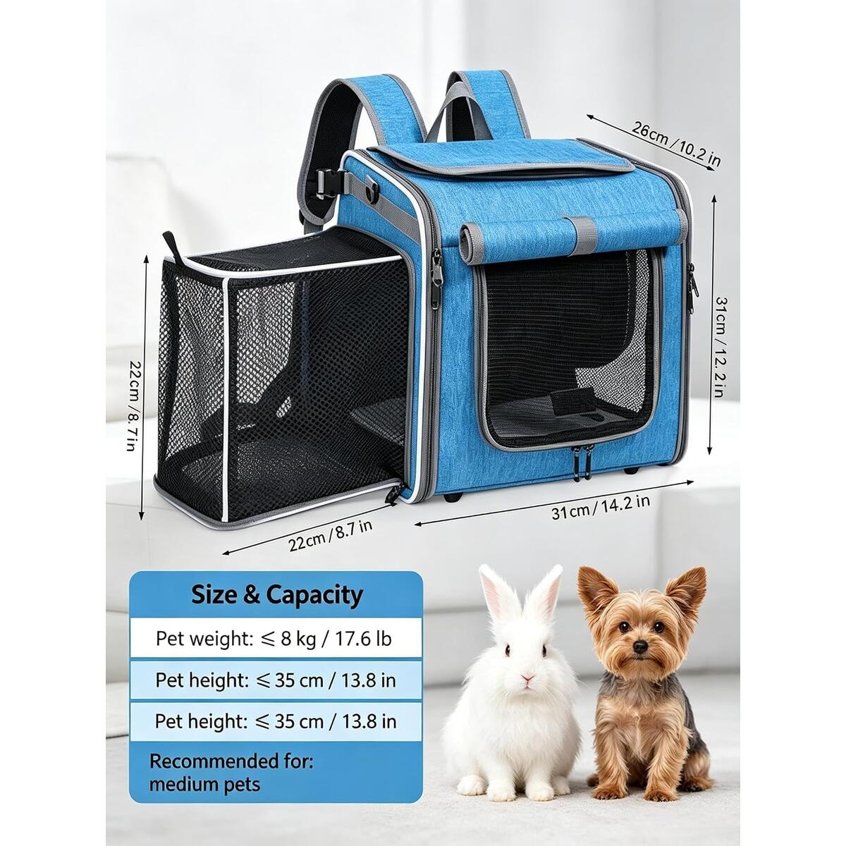 Expandable Pet Carrier Backpack 1 Deal - RebateKey