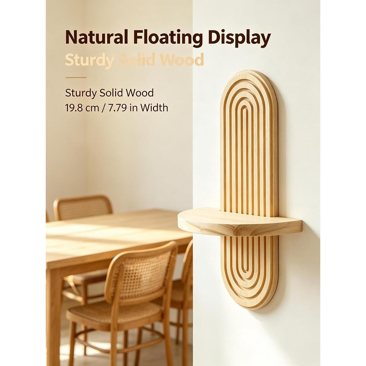 Solid Wood Floating Wall 1 Deal - RebateKey