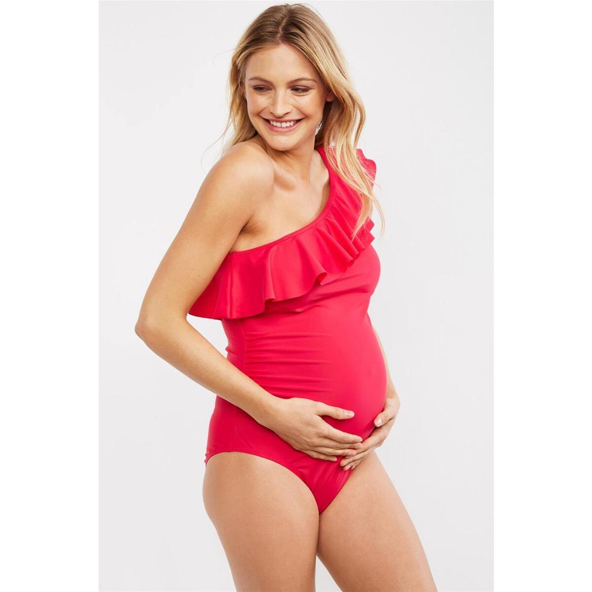 Ruffle Front One Shoulder Deal - RebateKey